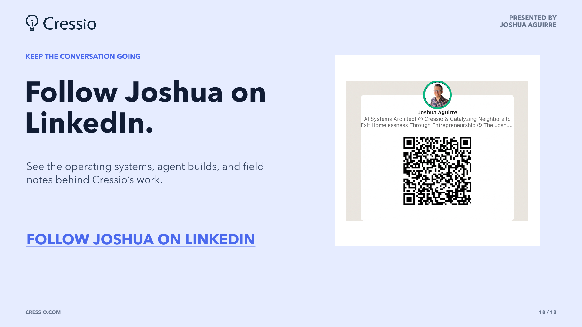 See the operating systems behind Cressio's work